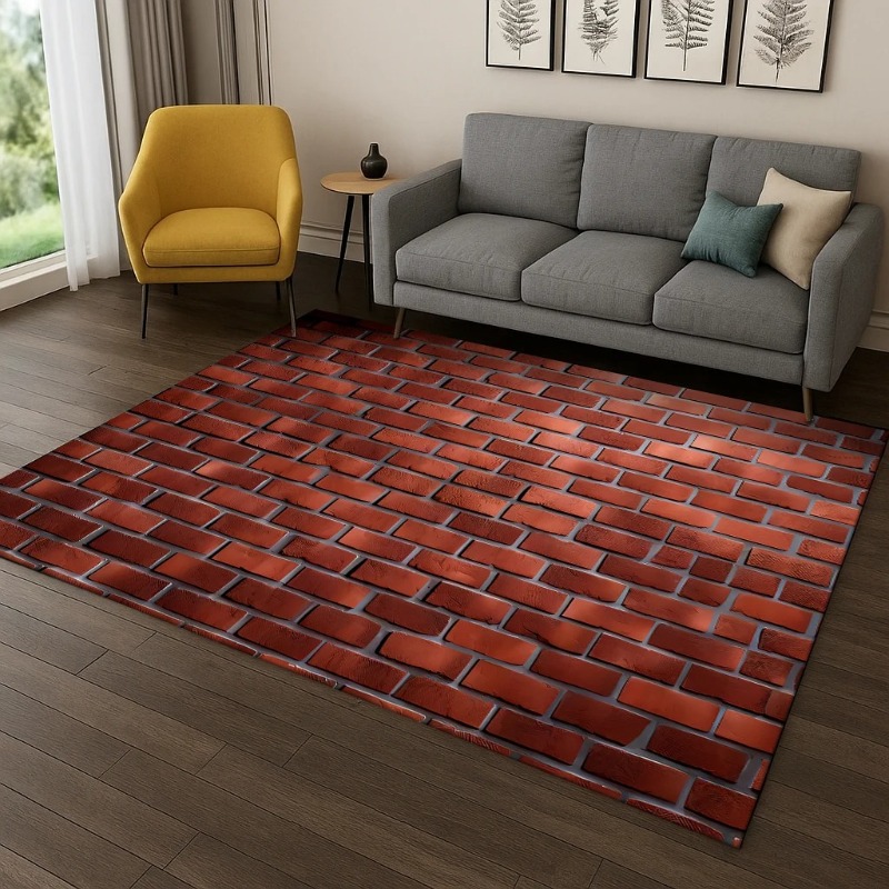 Commercial Wall Printing - Tappeto da costruzione in pietra di