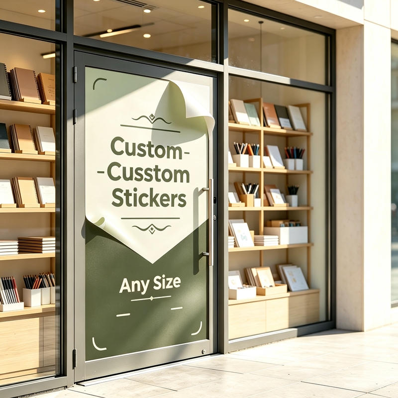 Commercial Wall Printing - Adesivi Personalizzati di Qualsiasi Dimensione 100cm,