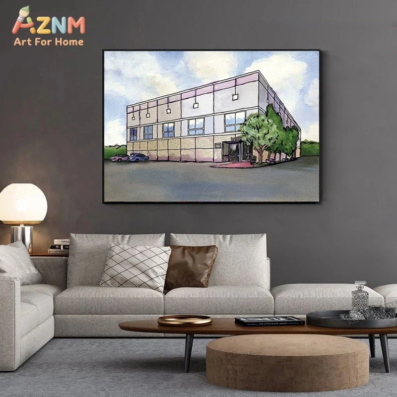 AZNM Quadro su tela con paesag - Commercial Wall Printing recensione e prezzo