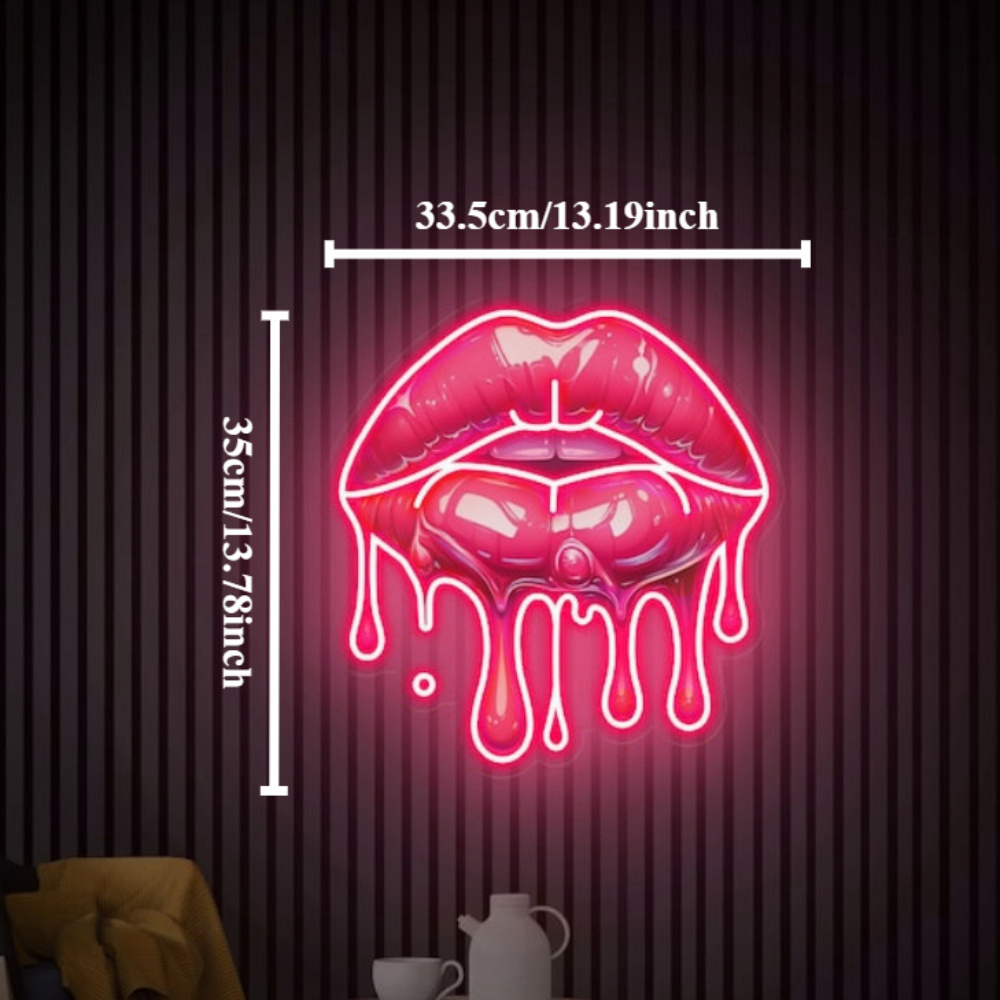 Labbra fendenti Insegna al neo - Commercial Wall Printing recensione e prezzo