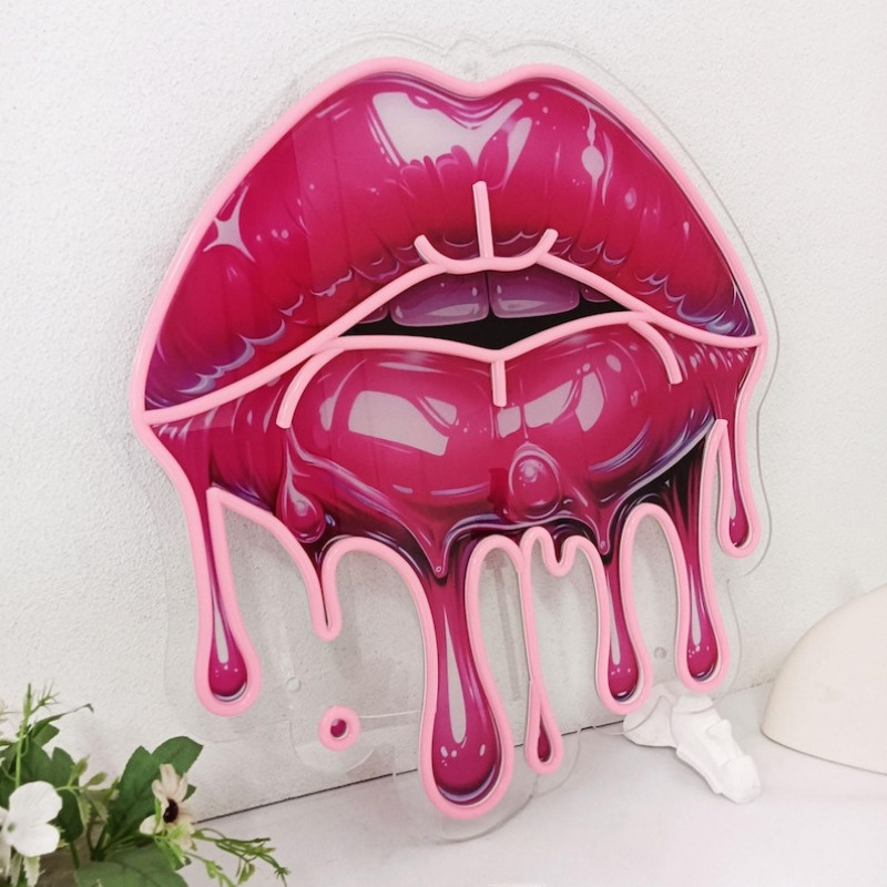 Labbra fendenti Insegna al neo - Commercial Wall Printing recensione e prezzo